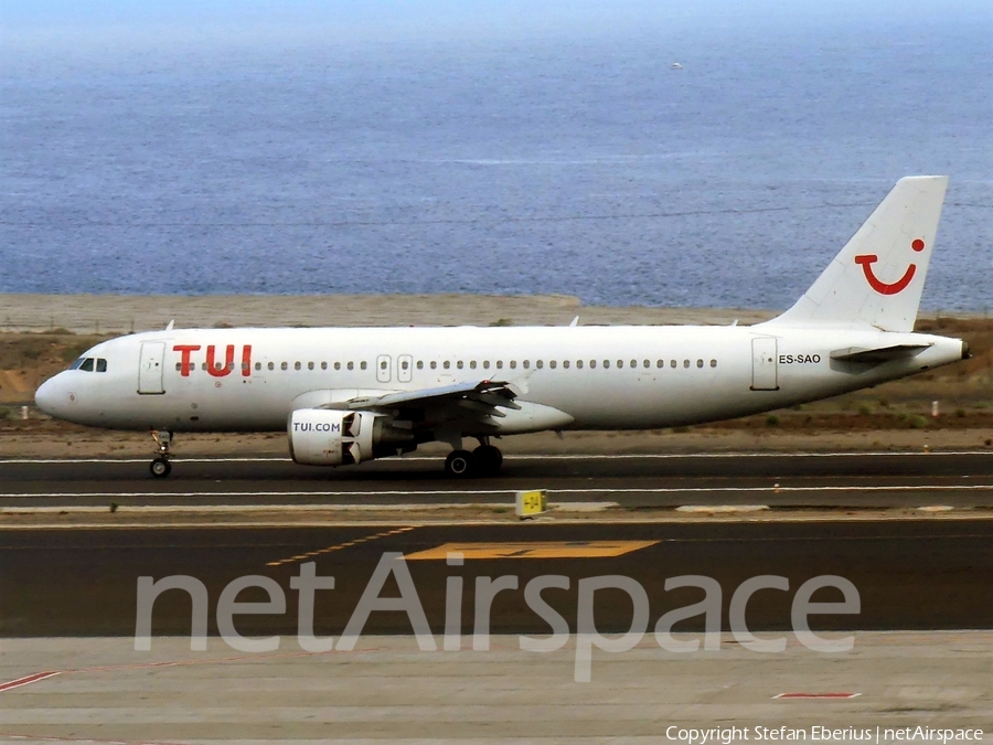 TUI Airlines Belgium (SmartLynx Airlines Estonia) Airbus A320-214 (ES-SAO) | Photo 269636