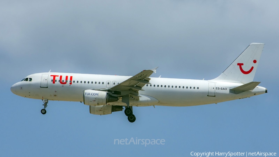 TUI Airlines Belgium (SmartLynx Airlines Estonia) Airbus A320-214 (ES-SAO) | Photo 338739