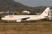 TUI Airlines Belgium (SmartLynx Airlines Estonia) Airbus A320-214 (ES-SAV) at  Rhodes, Greece