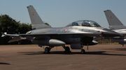 Royal Danish Air Force (Flyvevåbnet) General Dynamics F-16AM Fighting Falcon (ET-198) at  RAF Fairford, United Kingdom