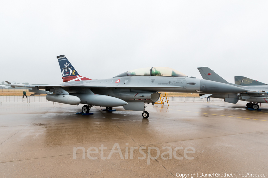 Royal Danish Air Force (Flyvevåbnet) General Dynamics F-16BM Fighting Falcon (ET-210) | Photo 190807
