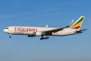 Ethiopian Airlines Boeing 767-360(ER) (ET-ALJ) at  Liege - Bierset, Belgium