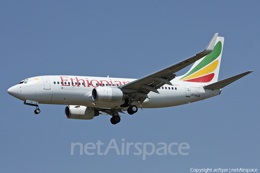 Ethiopian Airlines Boeing 737-760 (ET-ALM) | Photo 400286