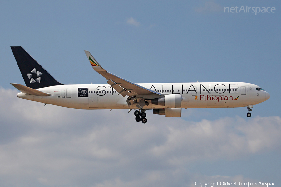 Ethiopian Airlines Boeing 767-360(ER) (ET-ALO) | Photo 36558