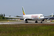 Ethiopian Airlines Boeing 767-360(ER) (ET-ALO) at  Liege - Bierset, Belgium