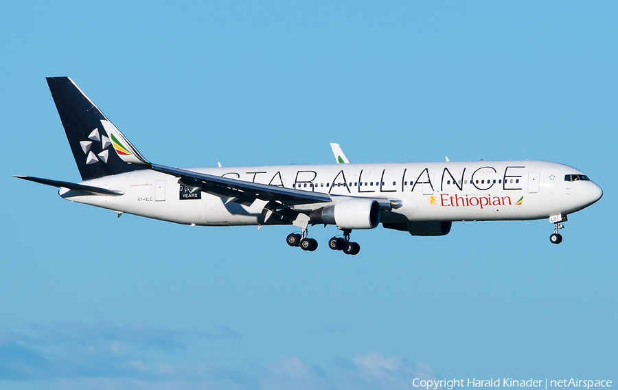 Ethiopian Airlines Boeing 767-360(ER) (ET-ALO) | Photo 292926