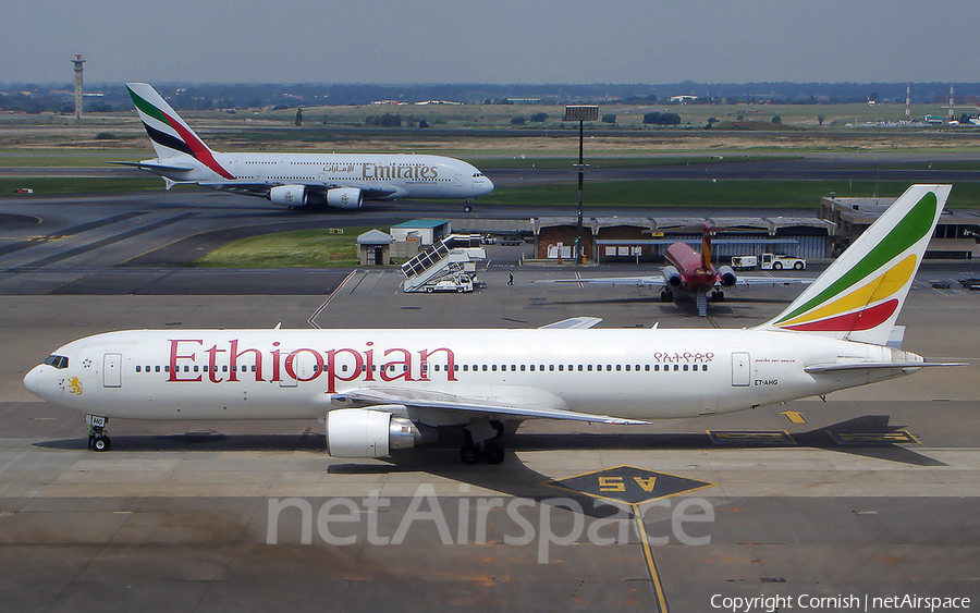 Ethiopian Airlines Boeing 767-3BG(ER) (ET-AMG) | Photo 2657