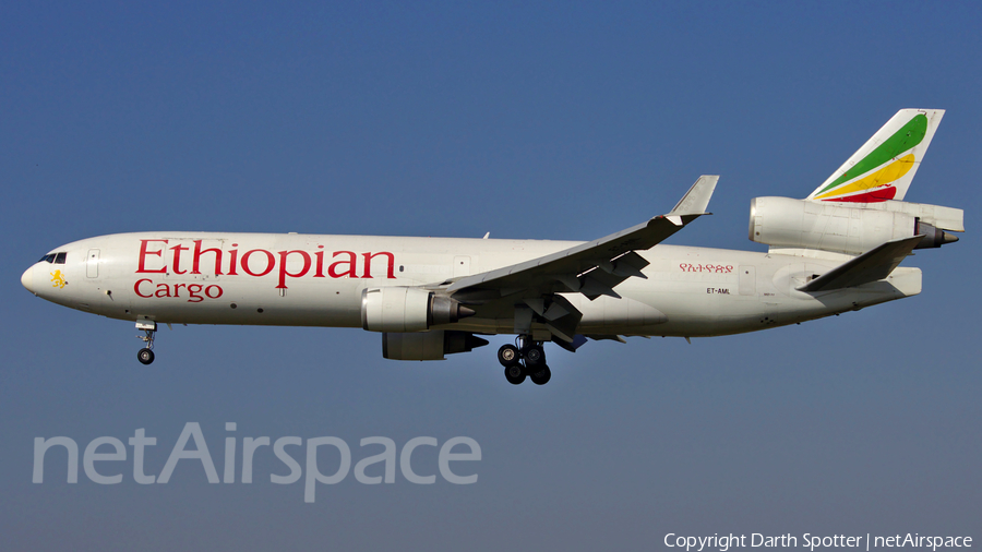 Ethiopian Cargo McDonnell Douglas MD-11F (ET-AML) | Photo 128984