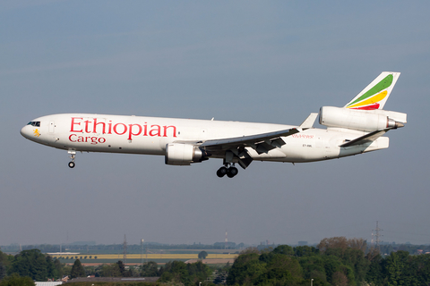 Ethiopian Cargo McDonnell Douglas MD-11F (ET-AML) at  Liege - Bierset, Belgium