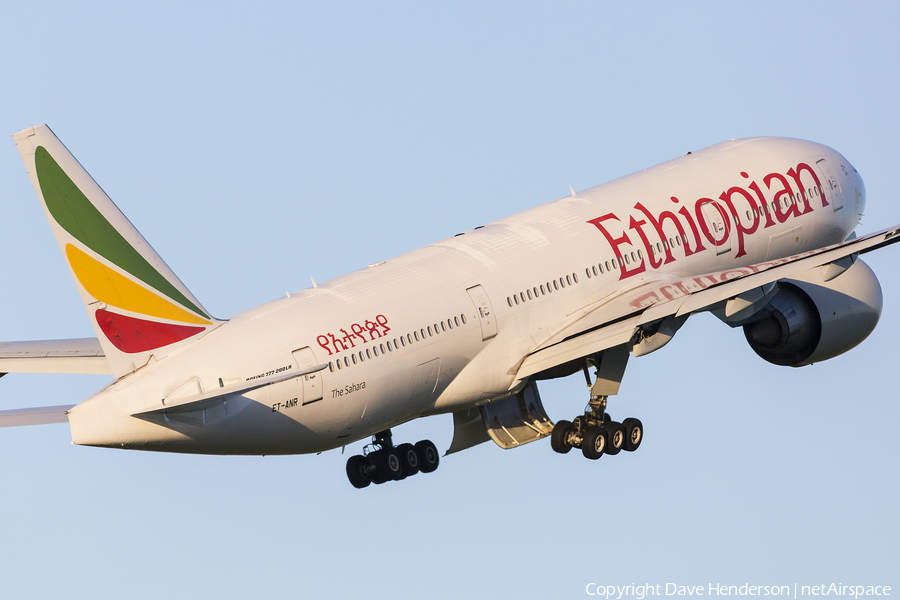 Ethiopian Airlines Boeing 777-260(LR) (ET-ANR) | Photo 106164