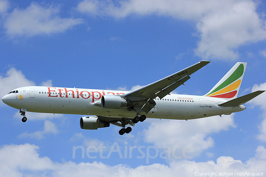 Ethiopian Airlines Boeing 767-3Q8(ER) (ET-ANU) | Photo 383129