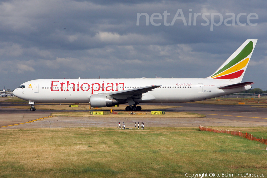 Ethiopian Airlines Boeing 767-3Q8(ER) (ET-ANU) | Photo 193222