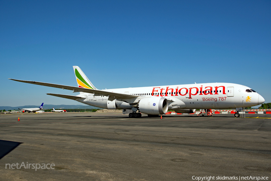 Ethiopian Airlines Boeing 787-8 Dreamliner (ET-AOO) | Photo 245264