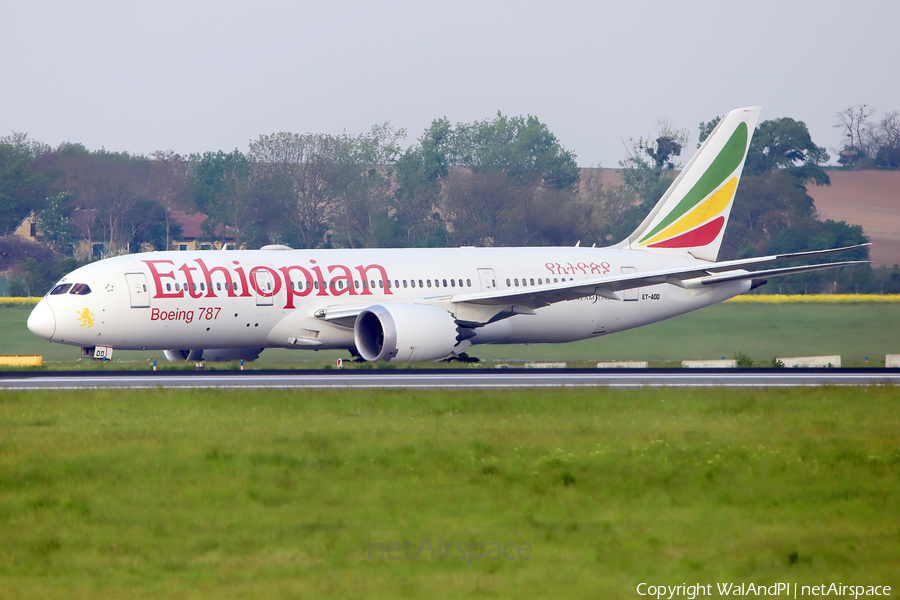 Ethiopian Airlines Boeing 787-8 Dreamliner (ET-AOO) | Photo 508514