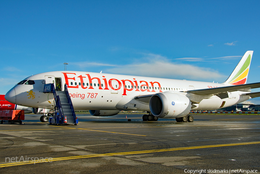 Ethiopian Airlines Boeing 787-8 Dreamliner (ET-AOR) | Photo 188528
