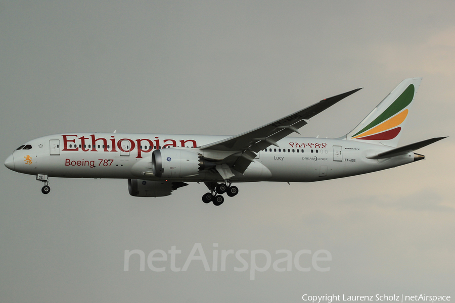 Ethiopian Airlines Boeing 787-8 Dreamliner (ET-AOS) | Photo 63381