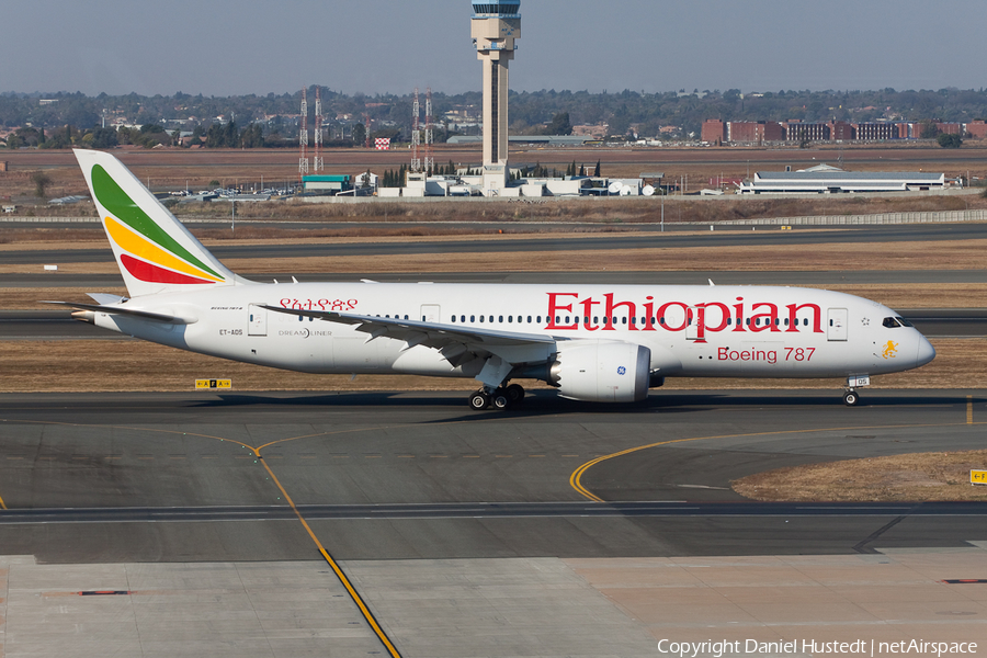 Ethiopian Airlines Boeing 787-8 Dreamliner (ET-AOS) | Photo 445391