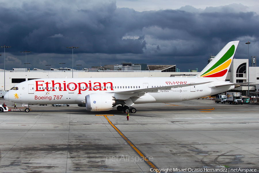 Ethiopian Airlines Boeing 787-8 Dreamliner (ET-AOT) | Photo 133249