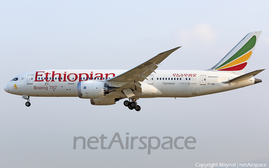Ethiopian Airlines Boeing 787-8 Dreamliner (ET-AOV) | Photo 260642