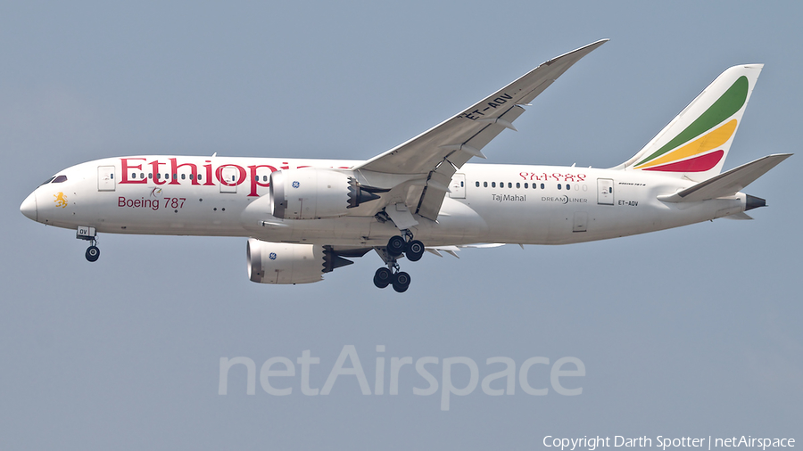 Ethiopian Airlines Boeing 787-8 Dreamliner (ET-AOV) | Photo 318566