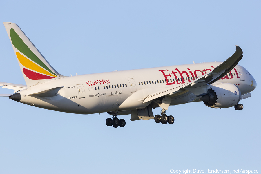 Ethiopian Airlines Boeing 787-8 Dreamliner (ET-AOV) | Photo 106166