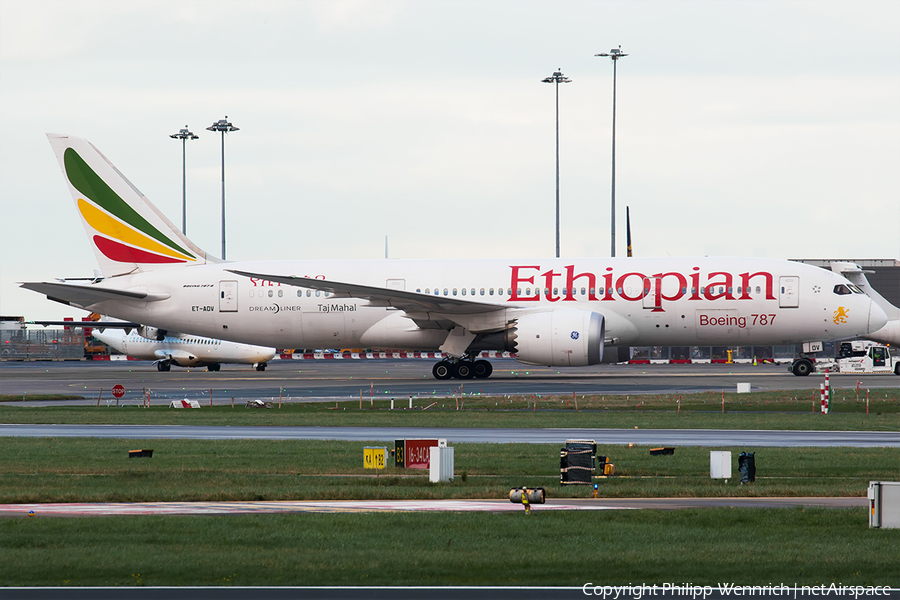 Ethiopian Airlines Boeing 787-8 Dreamliner (ET-AOV) | Photo 291961