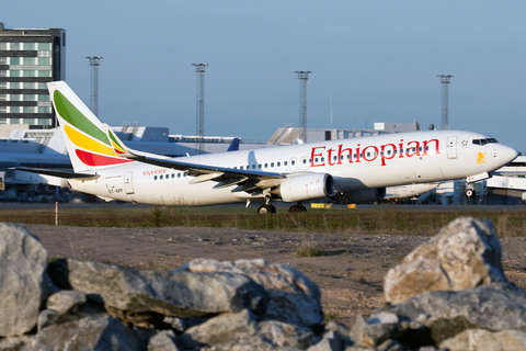 Ethiopian Airlines Boeing 737-860 (ET-APF) at  Stockholm - Arlanda, Sweden