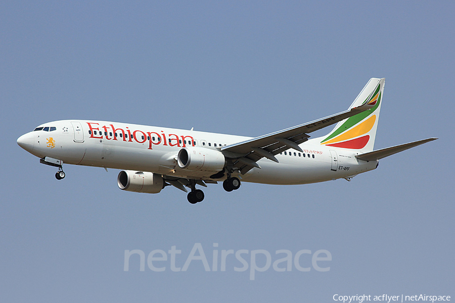 Ethiopian Airlines Boeing 737-860 (ET-APF) | Photo 383130