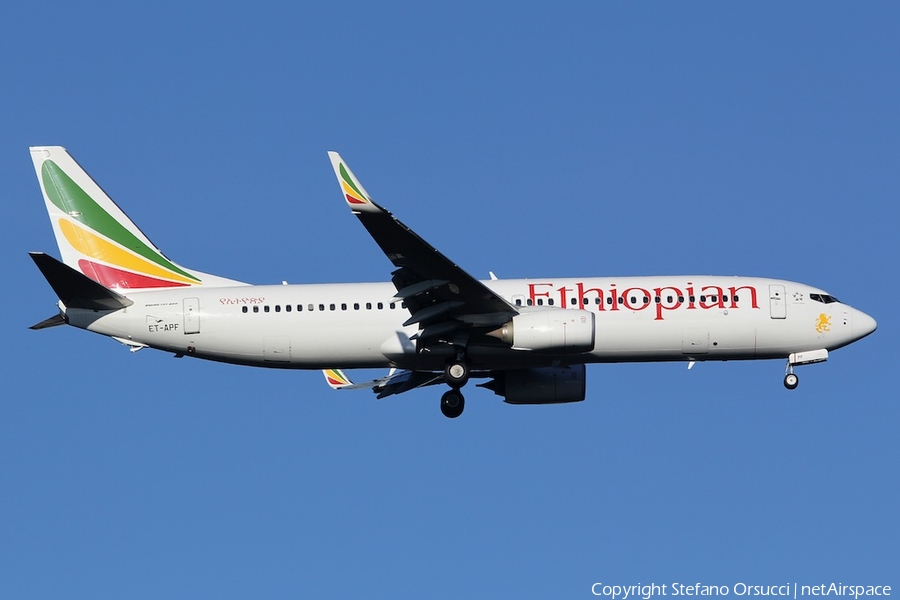 Ethiopian Airlines Boeing 737-860 (ET-APF) | Photo 26204
