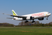 Ethiopian Cargo Boeing 777-F6N (ET-APU) at  Maastricht-Aachen, Netherlands