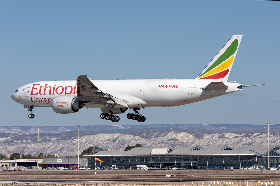 Ethiopian Cargo Boeing 777-F6N (ET-APU) | Photo 374670