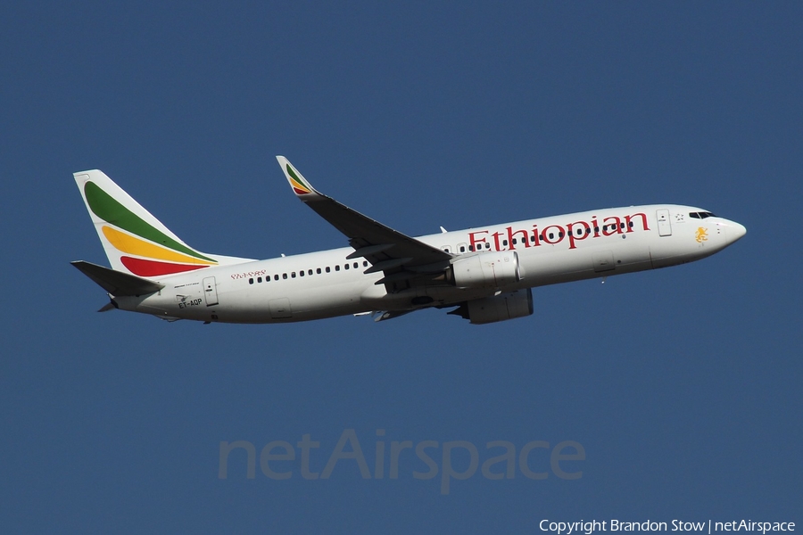Ethiopian Airlines Boeing 737-860 (ET-AQP) | Photo 351293