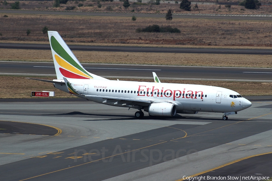 Ethiopian Airlines Boeing 737-7Q8 (ET-ARD) | Photo 317779