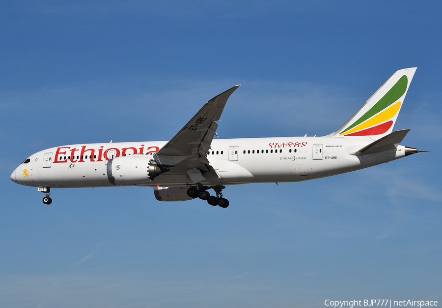 Ethiopian Airlines Boeing 787-8 Dreamliner (ET-ARE) | Photo 217729