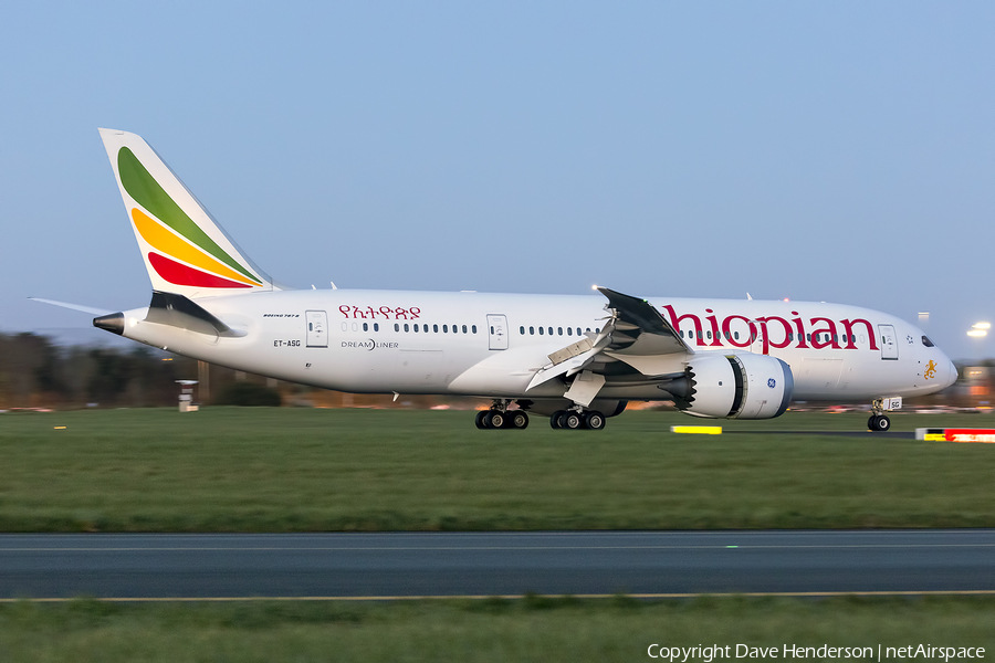 Ethiopian Airlines Boeing 787-8 Dreamliner (ET-ASG) | Photo 105844