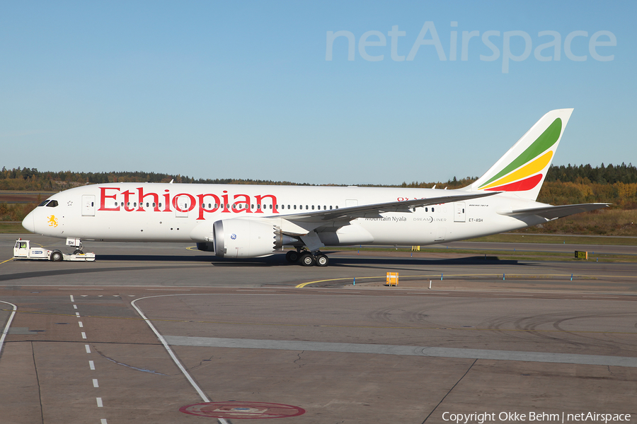 Ethiopian Airlines Boeing 787-8 Dreamliner (ET-ASH) | Photo 92369