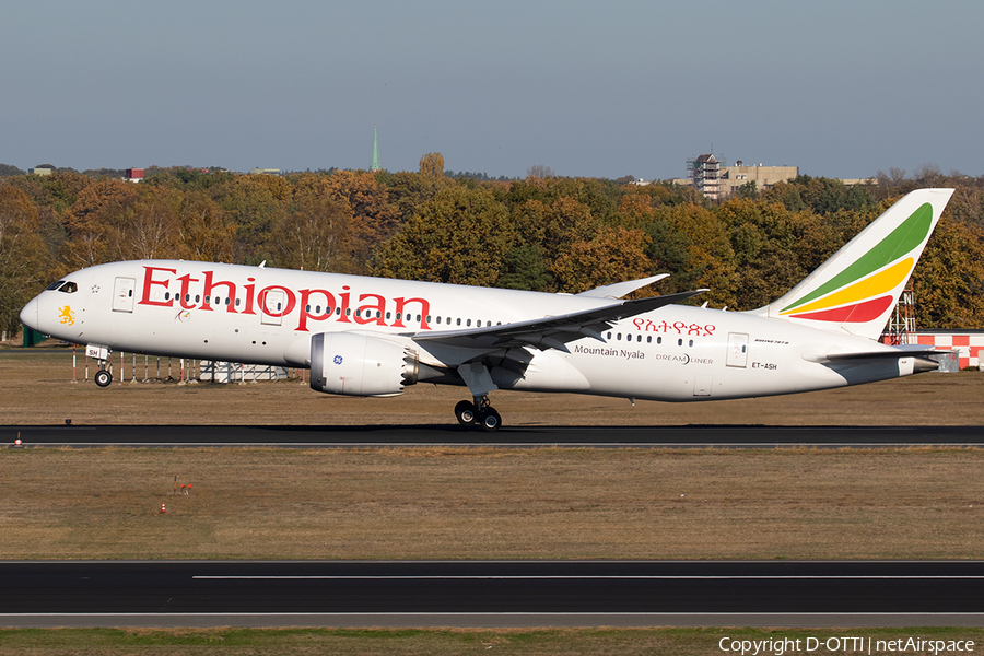 Ethiopian Airlines Boeing 787-8 Dreamliner (ET-ASH) | Photo 273656