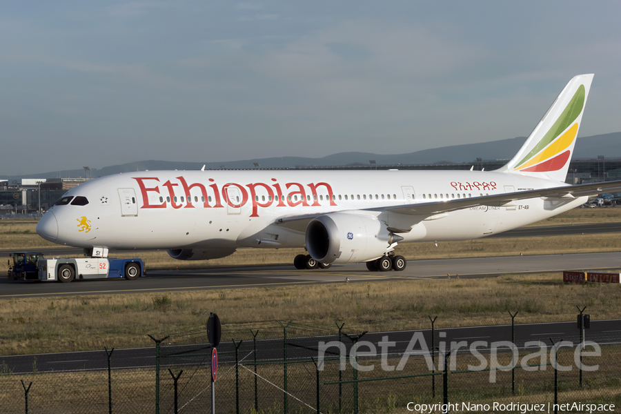 Ethiopian Airlines Boeing 787-8 Dreamliner (ET-ASI) | Photo 112165