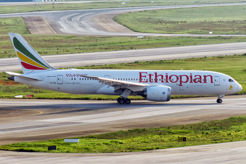 Ethiopian Airlines Boeing 787-8 Dreamliner (ET-ASI) at  Sao Paulo - Guarulhos - Andre Franco Montoro (Cumbica), Brazil