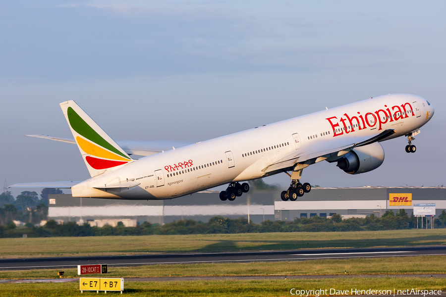 Ethiopian Airlines Boeing 777-360(ER) (ET-ASL) | Photo 247350