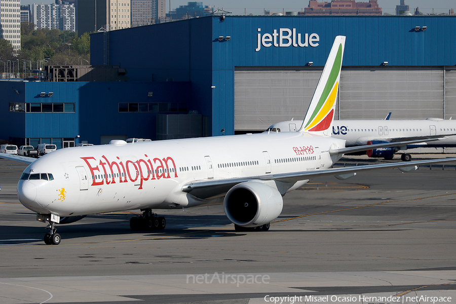 Ethiopian Airlines Boeing 777-360(ER) (ET-ASL) | Photo 387678