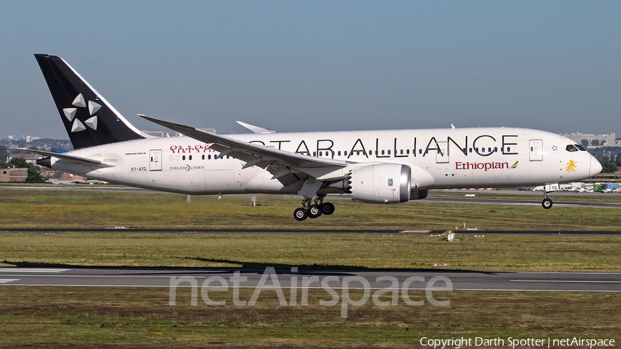 Ethiopian Airlines Boeing 787-8 Dreamliner (ET-ATG) | Photo 374597