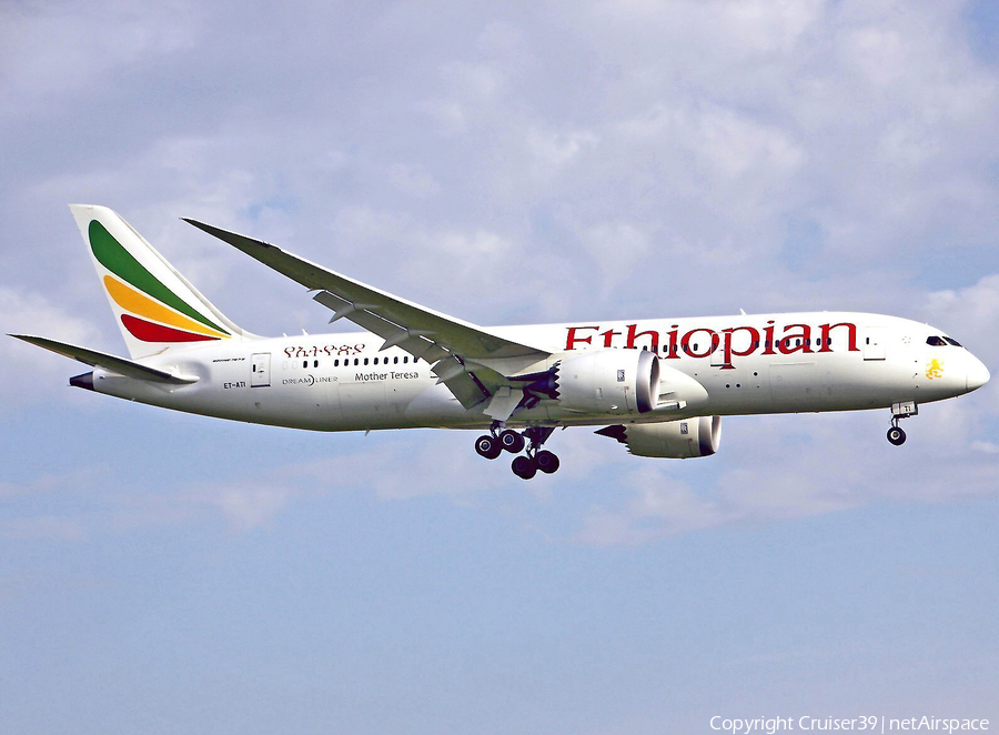 Ethiopian Airlines Boeing 787-8 Dreamliner (ET-ATI) | Photo 284570