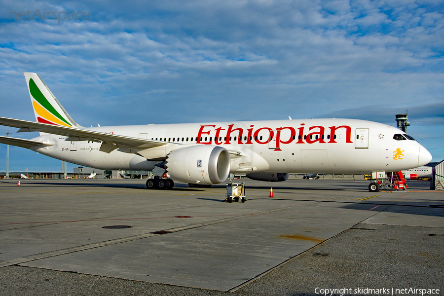 Ethiopian Airlines Boeing 787-8 Dreamliner (ET-ATI) | Photo 191677