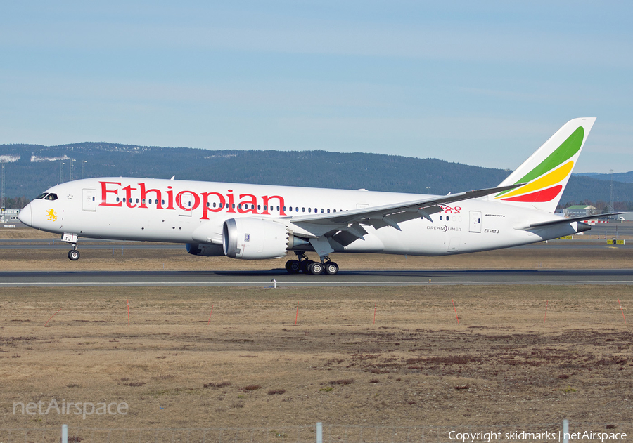 Ethiopian Airlines Boeing 787-8 Dreamliner (ET-ATJ) | Photo 156773
