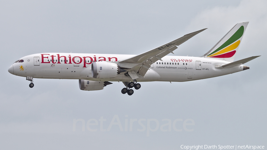 Ethiopian Airlines Boeing 787-8 Dreamliner (ET-ATL) | Photo 308972