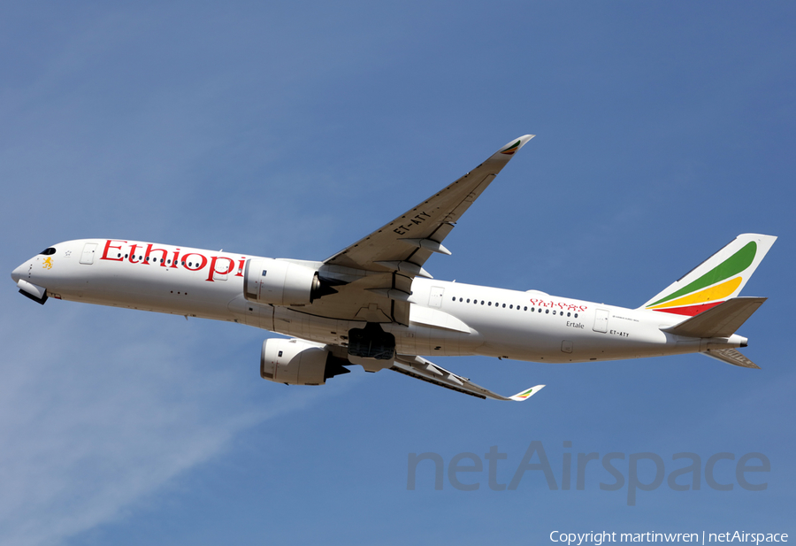 Ethiopian Airlines Airbus A350-941 (ET-ATY) | Photo 258835
