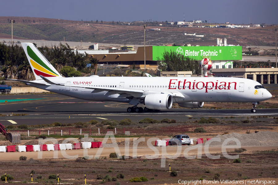 Ethiopian Airlines Airbus A350-941 (ET-ATY) | Photo 434715