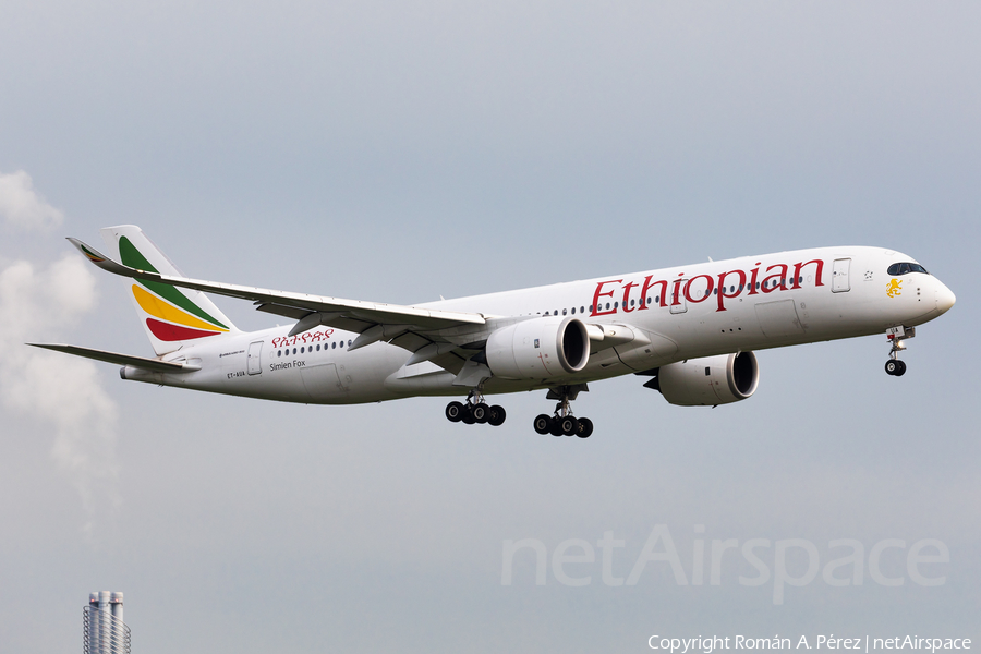 Ethiopian Airlines Airbus A350-941 (ET-AUA) | Photo 604782