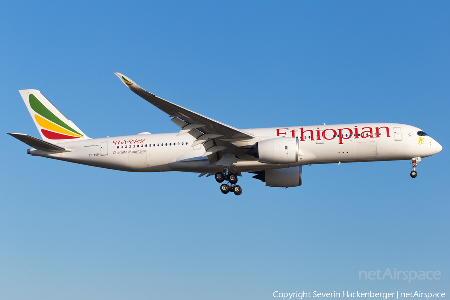 Ethiopian Airlines Airbus A350-941 (ET-AUB) | Photo 226284